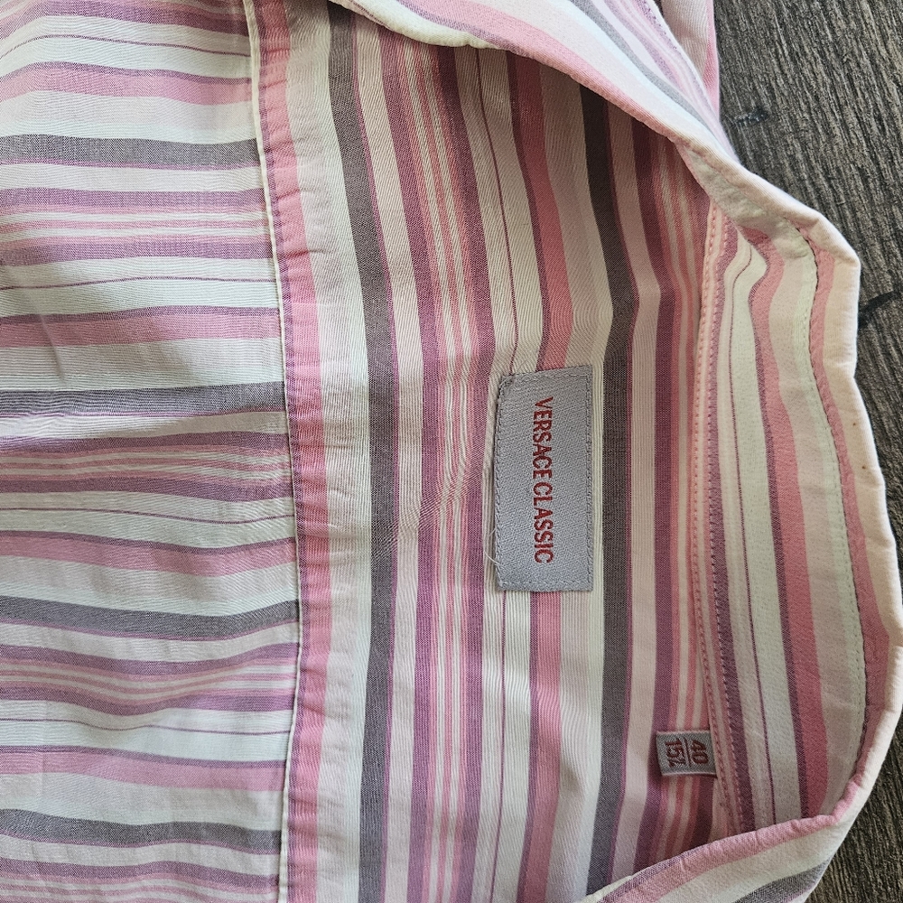 Versace classic mens dress shirt